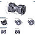 Short Couple Shaft dimensions